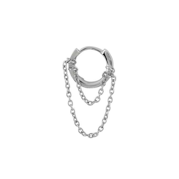ORECCHINO PIERCING CERCHIO IN ARGENTO NADINE