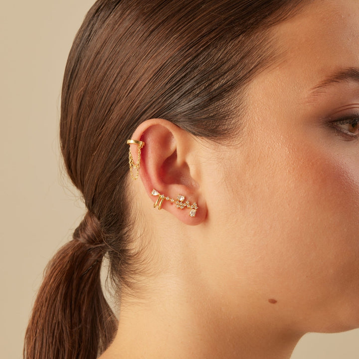 NADINE RING PIERCING OORBEL