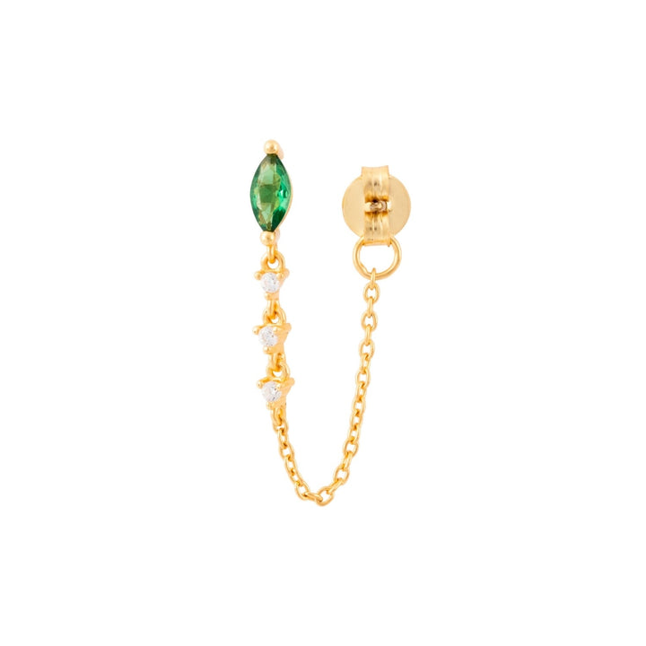 MARQUISE PIERCING EARRING