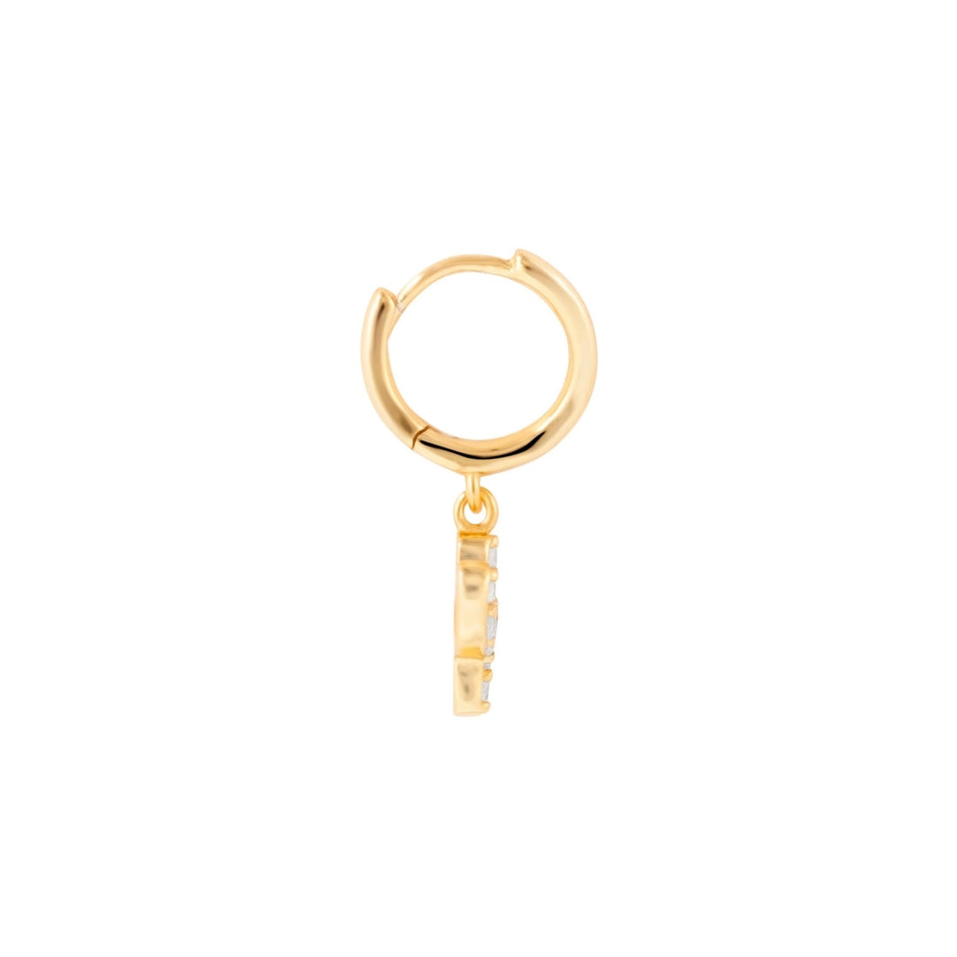 CACTUS HOOP PIERCING EARRING  