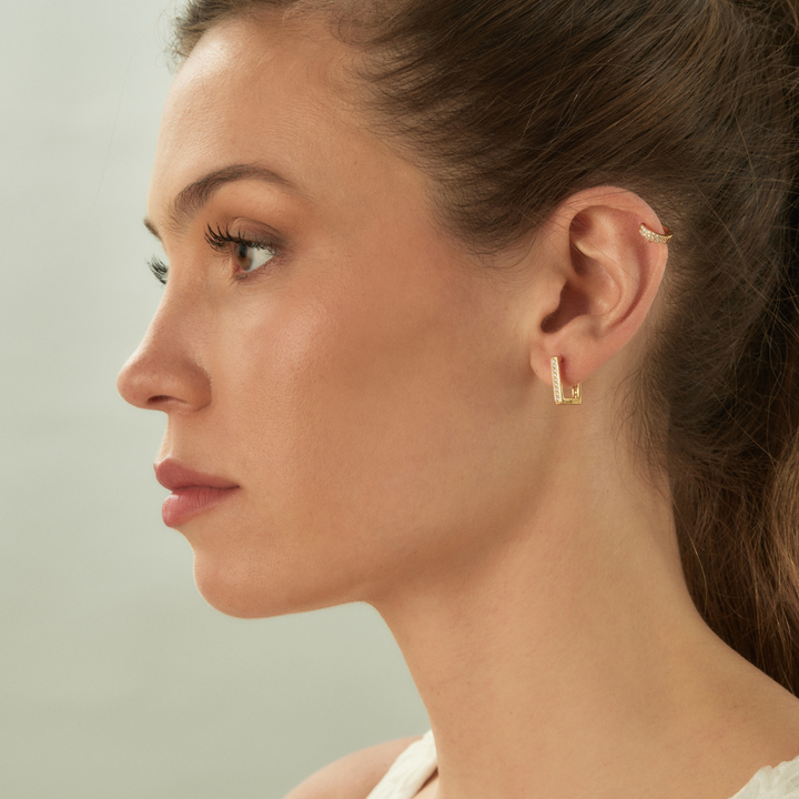 JEANINNE CREOLEN PIERCING OHRRING