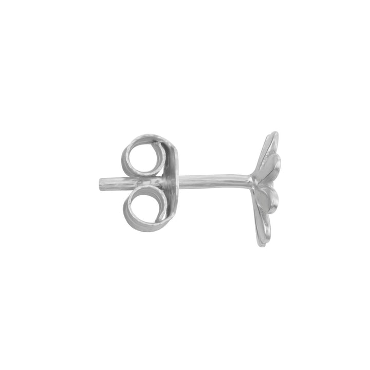 FLEUR ZILVER PIERCING OORBEL