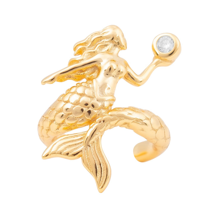 Ear Cuff Piercing-Ohrring Sirène