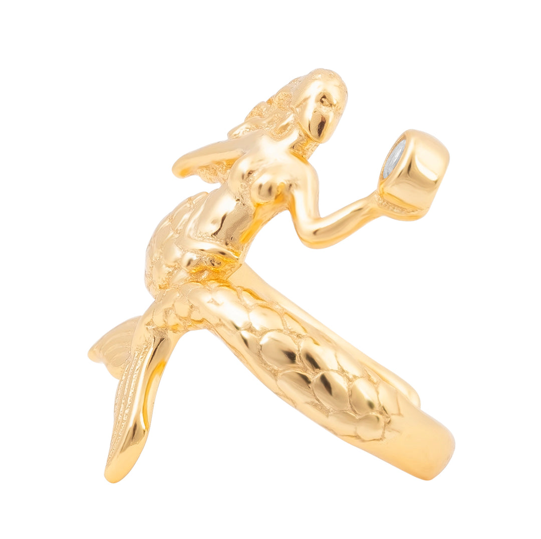 Ear Cuff Piercing-Ohrring Sirène