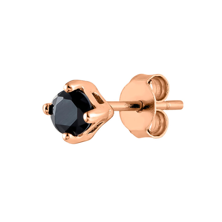 PIERCING OORBEL ROSEGOUDE SPINEL LUZ