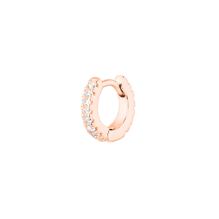 Piercing-Ohrring Ring Roségold Sophie