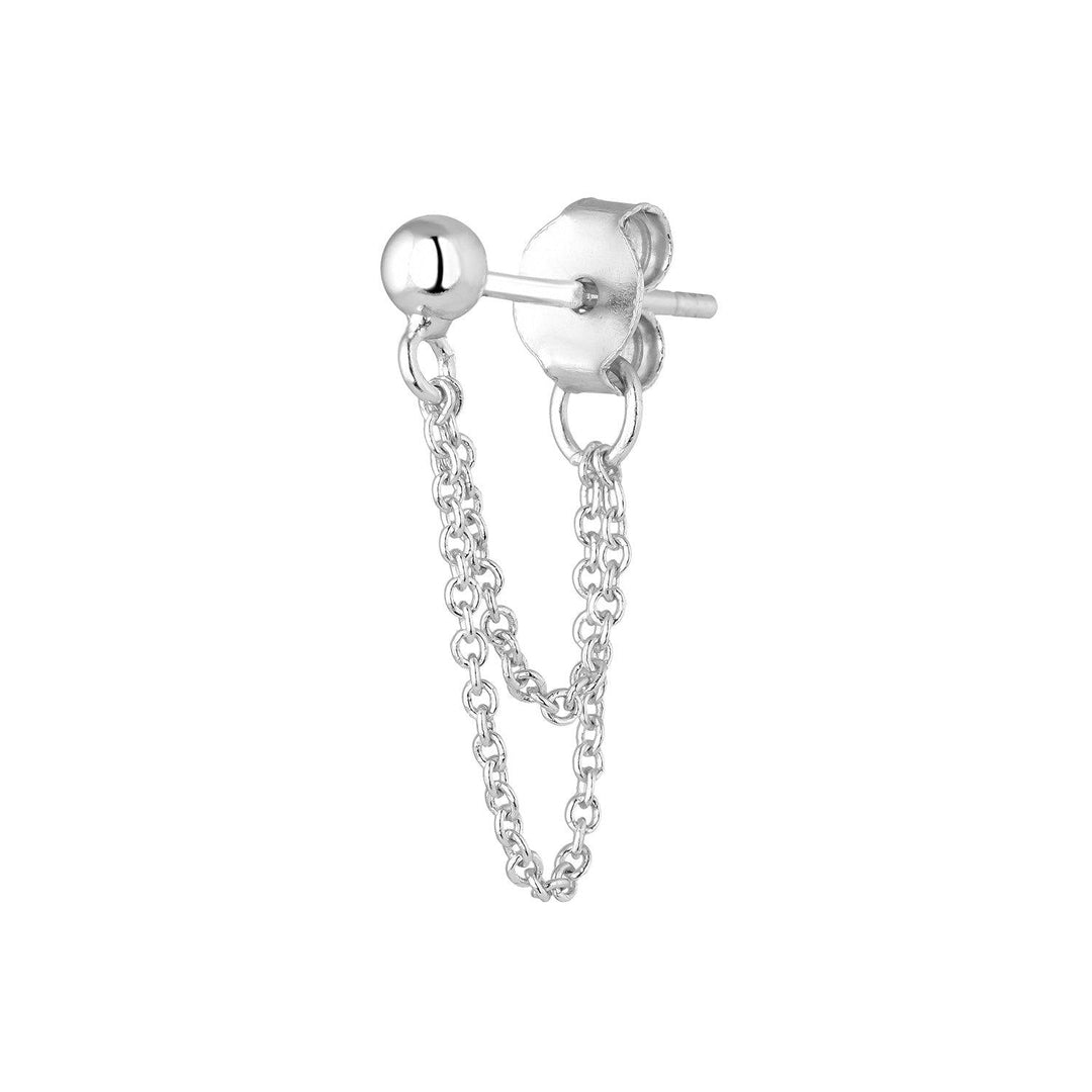 PENDIENTE PIERCING PLATA HELMI - Blissou Jewelry