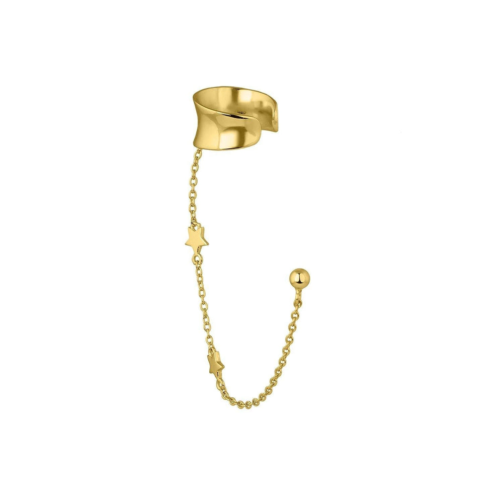 PENDIENTE Y EAR CUFF KAYSA - Blissou Jewelry