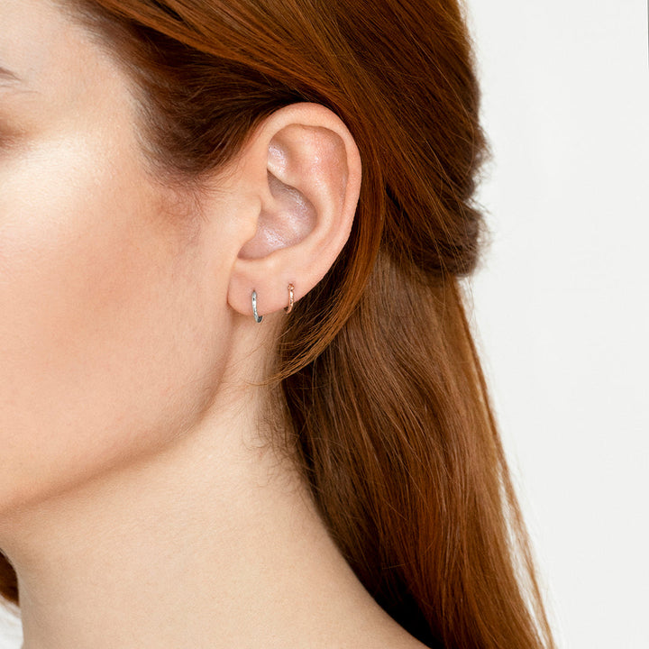 ORECCHINO PIERCING CERCHIO IN ARGENTO RANIA
