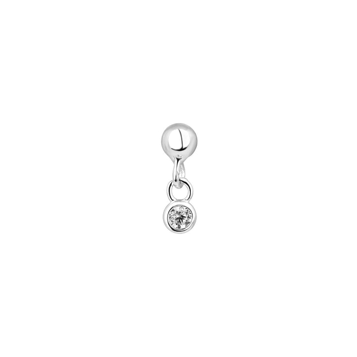 BRILLANT SILBER PIERCING OHRRING