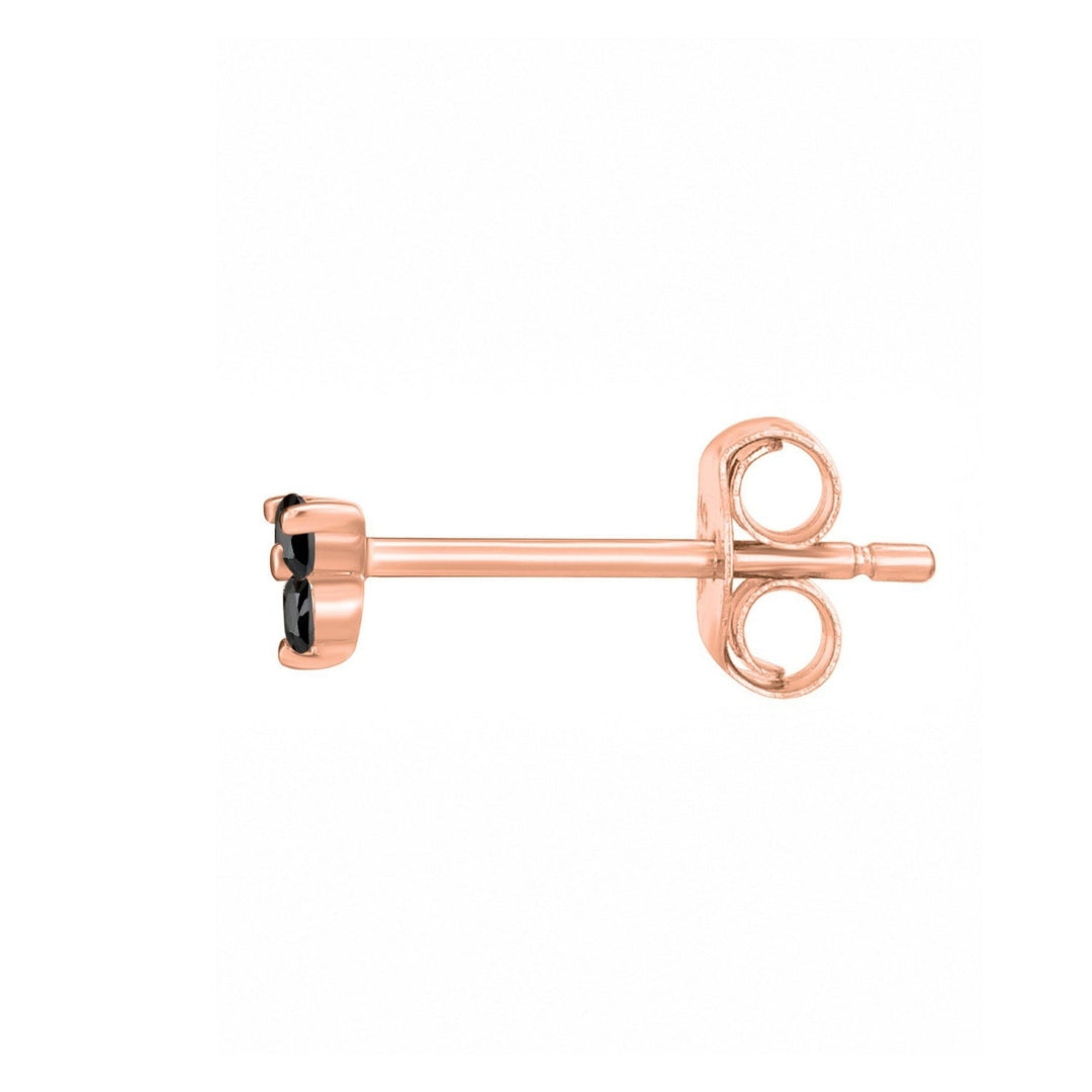 BRINCO PIERCING OURO ROSA ESPINELA PRINCESSE