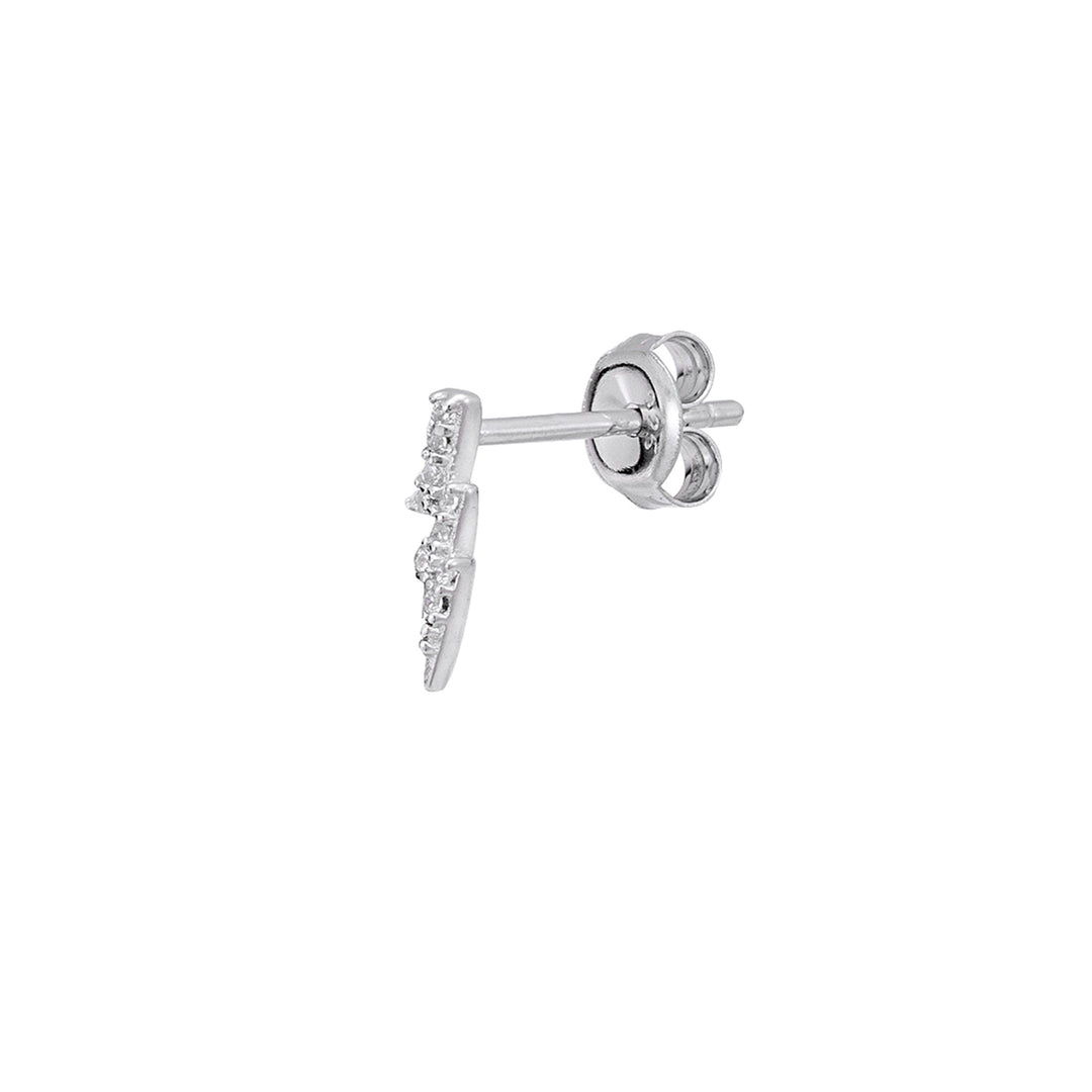 BRINCO PIERCING DE PRATA RAYO