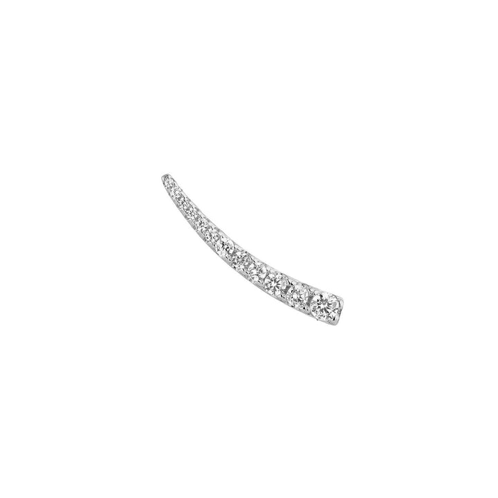 ORECCHINO TREPADOR IN ARGENTO STELA