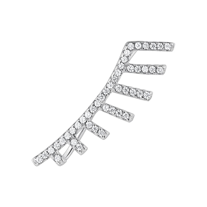 SILBER GATSBY KLETTEROHRRING