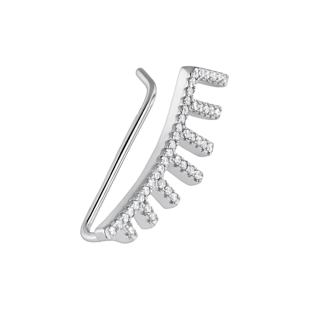 SILBER GATSBY KLETTEROHRRING