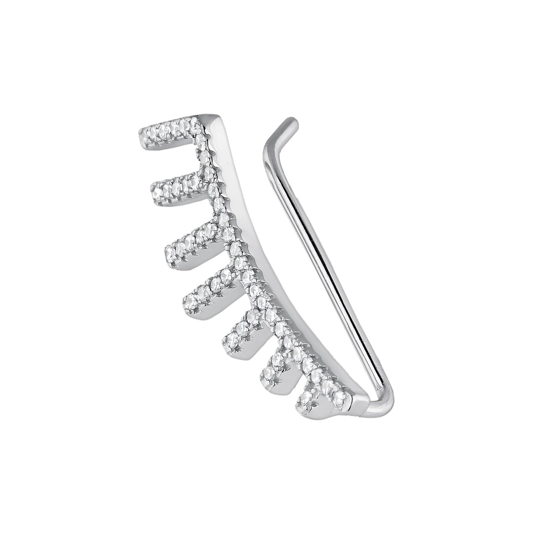 SILBER GATSBY KLETTEROHRRING