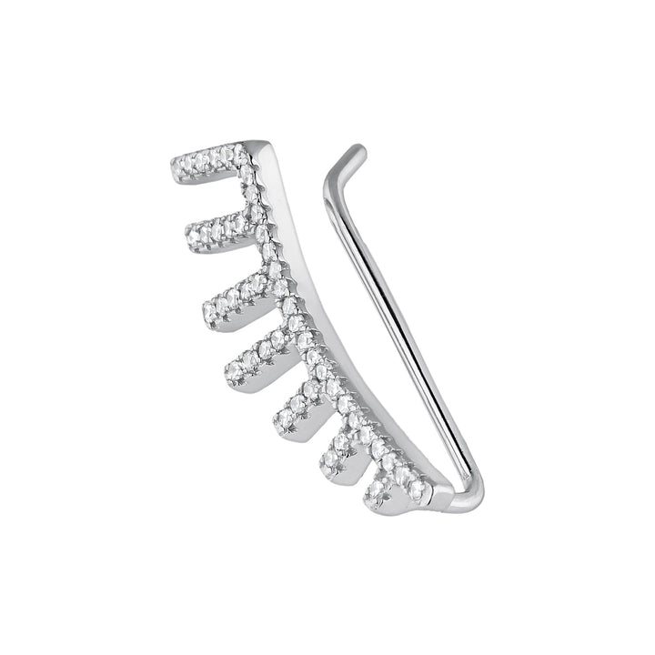 SILBER GATSBY KLETTEROHRRING