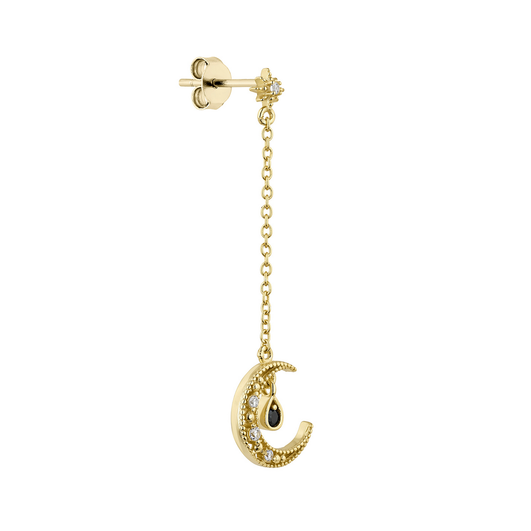 PIERCING OHRRING CANDY COTTON-MOON