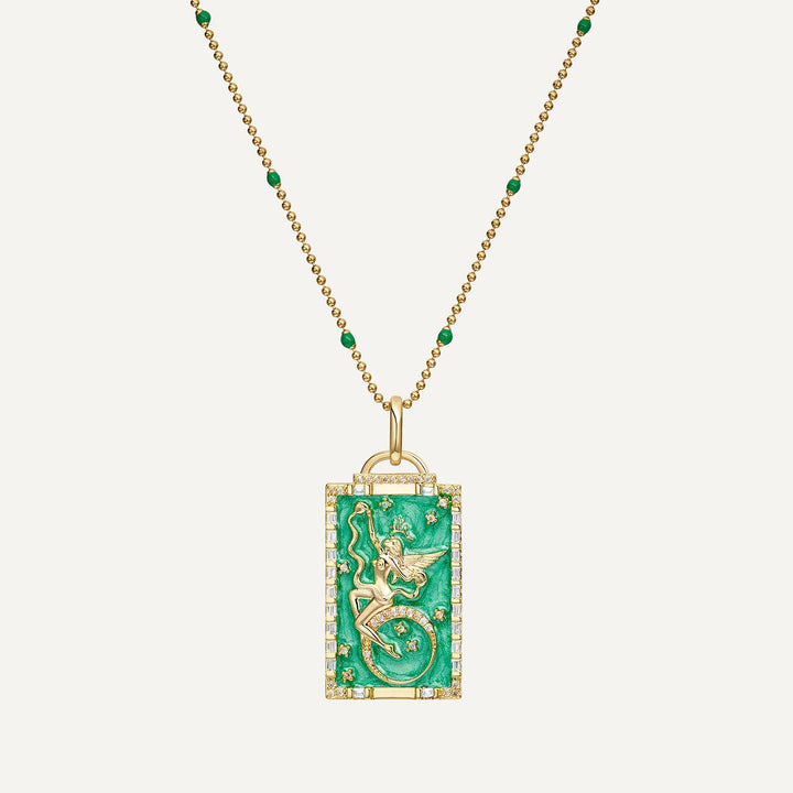 TAROTKAART HANGER DE GEMATIGDHEID