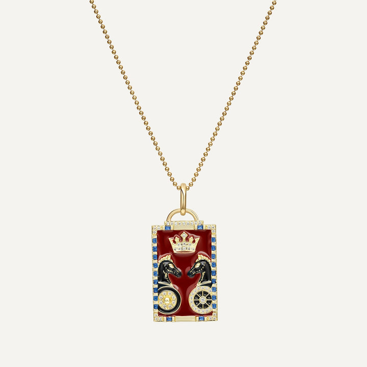 HANGER TAROTKAART DE WAGEN