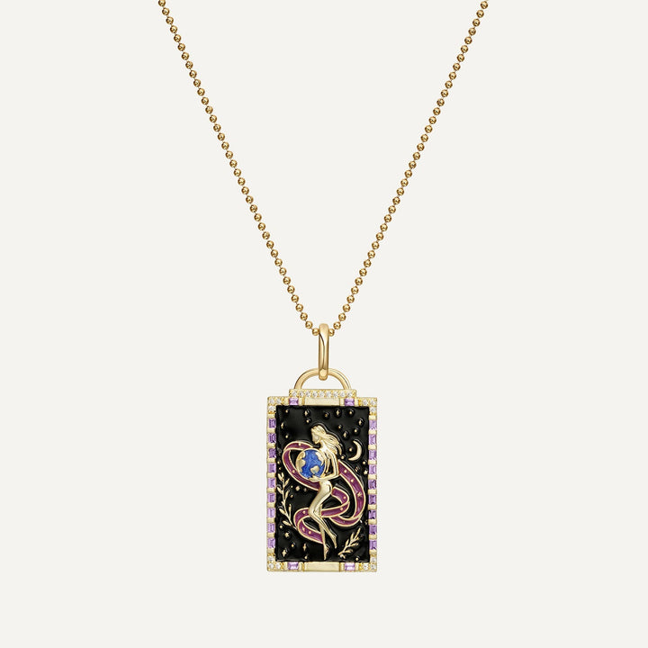 ANHÄNGER TAROTKARTE DIE WELT