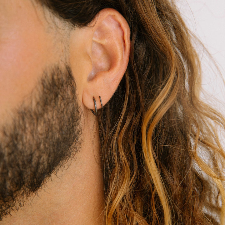 PENDIENTE PIERCING ARO DE PLATA VACHERON