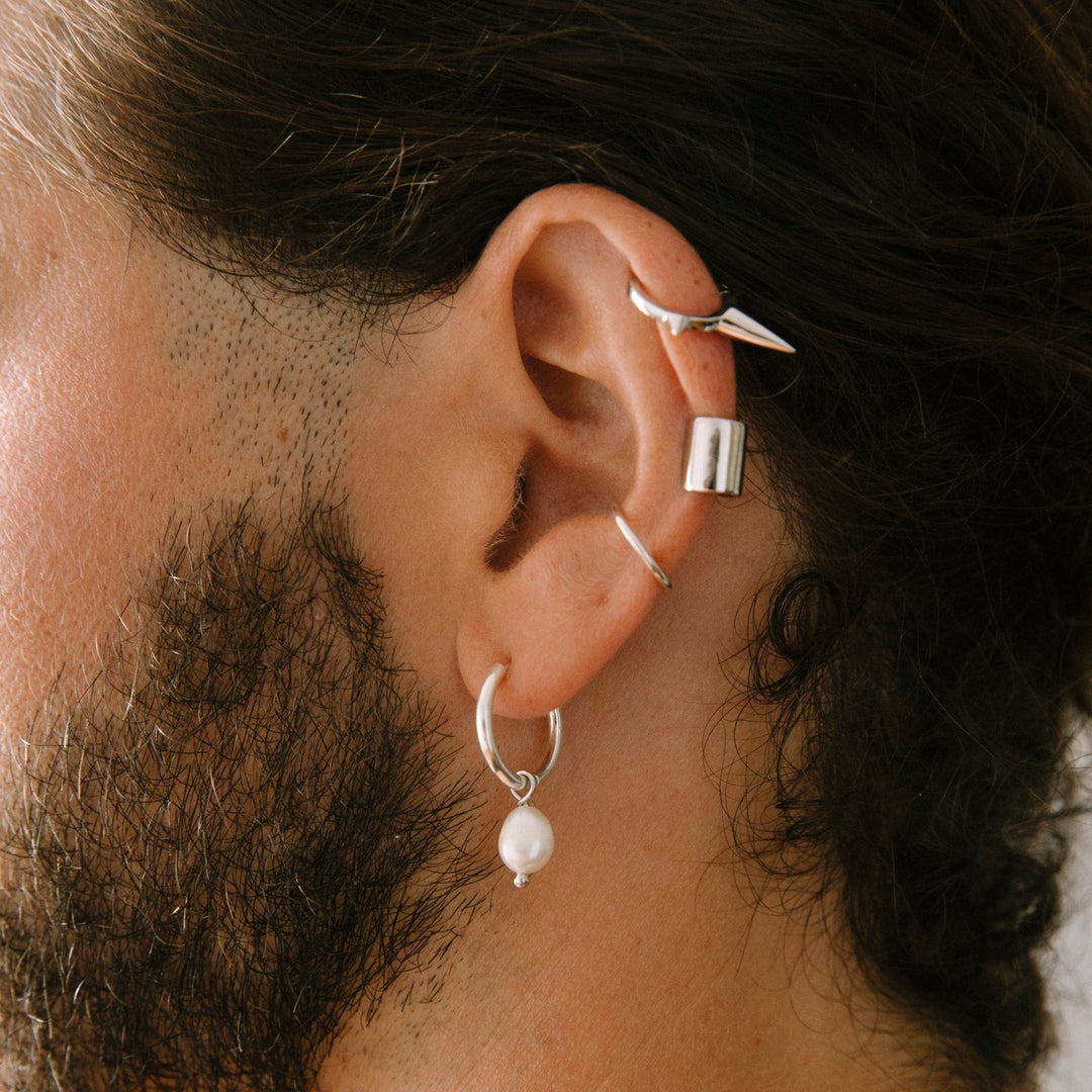 CRONOS SILVER EAR CUFF