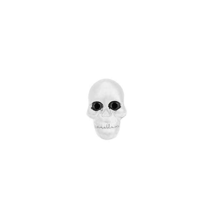 SILBERNER PIERCING OHRSCHMUCK CRANIUM