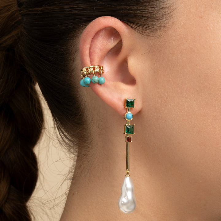 AURORA PEARL EARRINGS