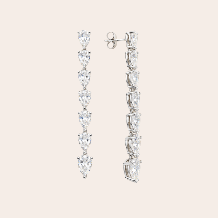 PENDIENTES CRYSTAL LINE
