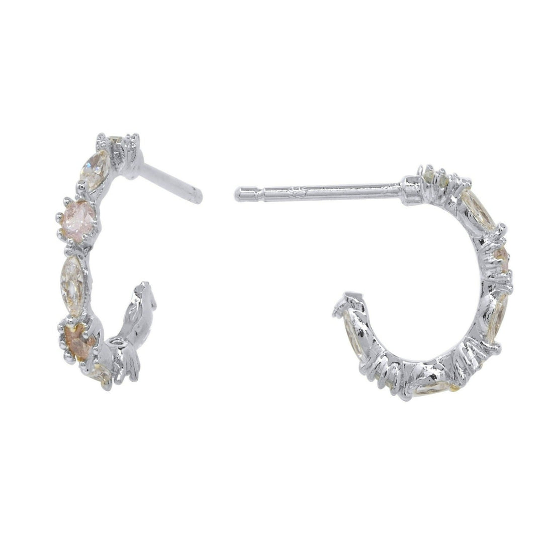 SILVER MONTSOURIS HOOPS
