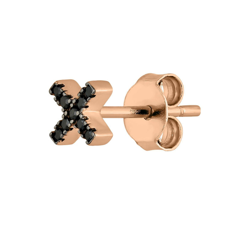 PENDIENTES ASIMÉTRICOS PLATA XO XO - Blissou Jewelry