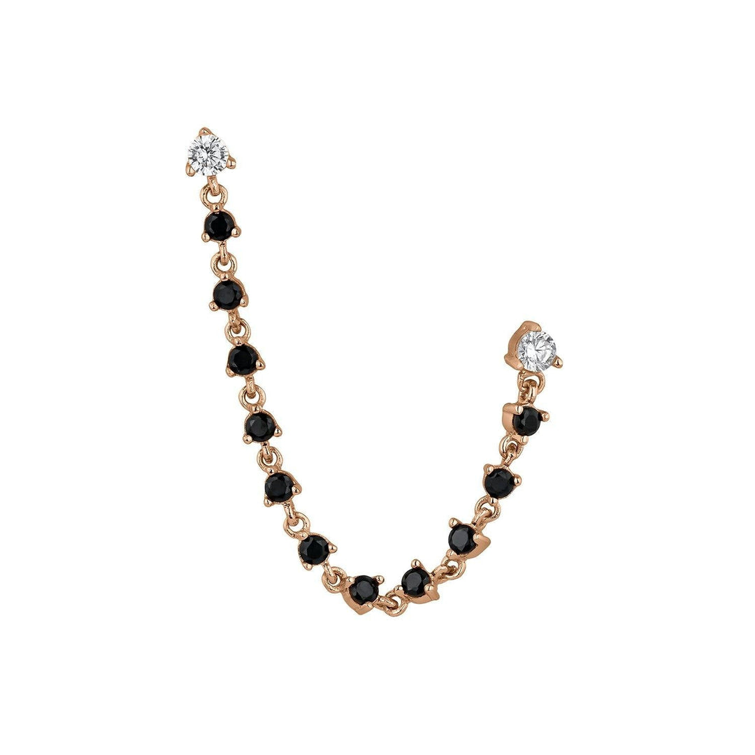 PENDIENTE DOBLE AITANA - Blissou Jewelry