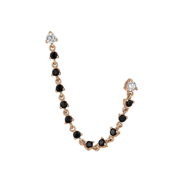 PENDIENTE DOBLE AITANA - Blissou Jewelry